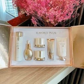 Bộ Kayoko Plus Trắng 6 Món Cao Cấp - Kem Mờ Nám, Mờ Nếp Nhăn, Dưỡng Trắng Da Căng Bóng