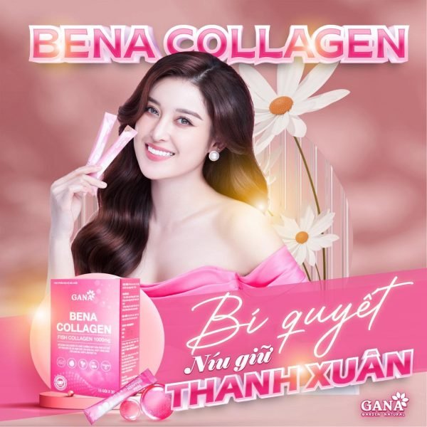 Bena Collagen - Collagen Thủy Phân Hỗ Trợ Bổ Sung Collagen, Trẻ Hóa Làm Đẹp Da