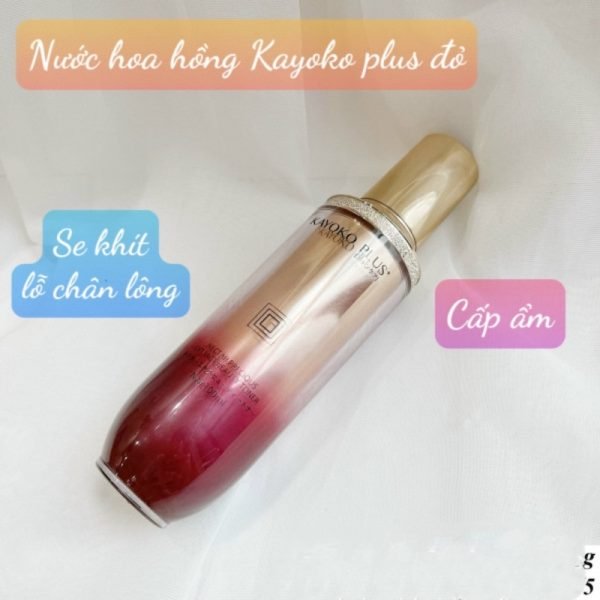 bộ mỹ phẩm kayoko plus đỏ 6 món nhật bản